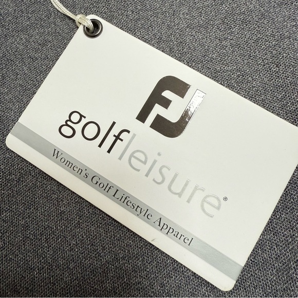 FOOTJOY GOLF NWT Women’s Gray Heather Mock Neck Top NWT - Picture 6 of 8